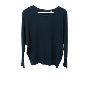 Tahari‎ teal Women's textured thermal style Sweatshirt XL
